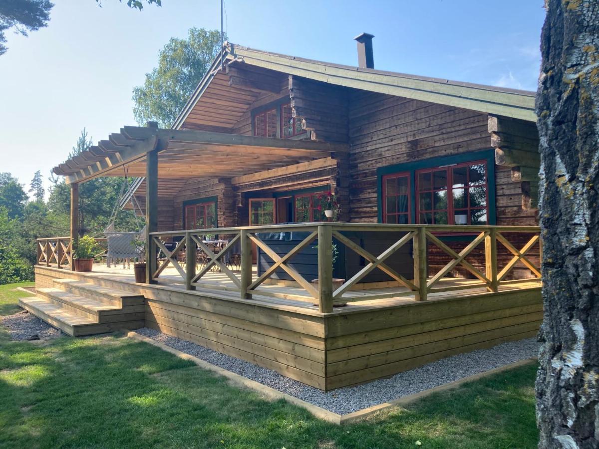 Timmerstuga Vila Broby Exterior foto